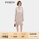 PORTS寶姿修身魚(yú)尾裙秋季新款時(shí)尚印花連衣裙ALD9D012LWP096 CAME1 MIX L (8)