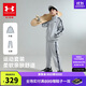 安德瑪（Under Armour）兒童套裝秋季中性休閑運動(dòng)男女中大童綜訓針織立領(lǐng)套裝253313802