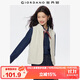 佐丹奴Giordano女裝 搖粒絨破骨立領(lǐng)針織馬甲外套05375881