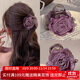 向晚 發(fā)夾玫瑰花抓夾女高級感發(fā)卡花朵發(fā)夾后腦勺盤(pán)發(fā)鯊魚(yú)夾子頭飾