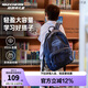 Skechers斯凱奇兒童輕便大容量?jī)?chǔ)物雙肩背包男女款舒適校園書包L325K086 藏青色/002Z 99