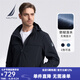 諾帝卡（NAUTICA）男裝春夏款防輕濺水立領隱藏帽薄夾克外套男JE3102 4DN深藏青（231） L