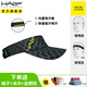 HALOHDBAND美國(guó)HALO空頂帽跑步帽專業(yè)馬拉松導(dǎo)汗排汗戶外吸汗遮陽(yáng)運(yùn)動(dòng)防曬帽 防紫外線空頂-黑色全LOGO