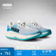 HOKA男款夏季林康4公路跑步鞋RINCON 4輕量透氣防滑 霜白色/天際藍(lán) 42