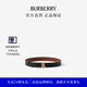 博柏利（BURBERRY）【禮物】男士 雙面兩用皮革 TB 針扣腰帶皮帶
