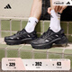 adidas SNEAKER SANDAL超輕穩(wěn)定魔術(shù)貼涼鞋洞洞鞋阿迪達斯輕運動   黑色 (偏大，推薦買小1碼)   42
