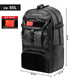 勞拉之星LS0025勇士三代黑武士運動(dòng)背包雙肩健身男大容量戶(hù)外徒步 大面積魔術(shù)貼/80L/干濕分離/透氣背墊