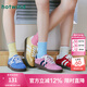 熱風(fēng)【商場(chǎng)同款】女鞋德訓鞋25年秋新款女士復古撞色拼接軟底休閑板鞋 21紅白(布面)H14W25303 37