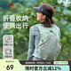 駱駝（CAMEL）皮膚包戶(hù)外騎行背包跑步運動(dòng)雙肩包輕便可折疊男女爬山登山包