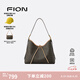 菲安妮（FION）老花托特包包2025新款通勤百搭斜挎女包七夕情人節(jié)禮物送老婆