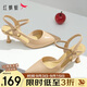 紅蜻蜓尖頭女鞋2025夏季細(xì)高跟鞋包頭中空涼鞋婚鞋女WTK25040粉色37
