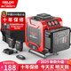 德力西（DELIXI）12線(xiàn)高精度強光細線(xiàn)紅外線(xiàn)水平儀戶(hù)外綠光激光自動(dòng)調平水儀 【綠光8線(xiàn)】雙電+一充