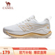 駱駝（CAMEL）追風慢跑步男鞋全地形休閑運動鞋子 K14C09L7670 駱駝白/金 41