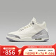耐克Air Jordan 3 AJ3白灰色中幫復古休閑籃球鞋 CK9246-100 42