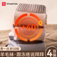 FitonTon4雙裝女士襪子秋冬保暖羊毛襪抑菌防臭毛圈抗寒長(cháng)筒襪透氣休閑襪