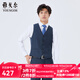 雅戈?duì)枺╕OUNGOR）男士秋冬男背心馬甲背心商場同款 藏青 XL 180/100A