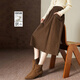 德瑪納【純棉燈芯絨】冬季氣質(zhì)松緊腰口袋A字傘裙藏肉小個(gè)子女式半身裙