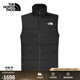 北面（The North Face）羽絨馬甲男550蓬防潑濺鵝絨立領(lǐng)休閑羽絨保暖背心秋季新款|88R6 4H0/宇宙黑 XL