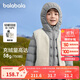 巴拉巴拉童裝兒童羽絨服兩件套男童女童套裝2024冬裝連帽外套208424107237