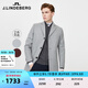 金林德伯格（J.Lindeberg）商場同款春夏休閑含羊毛毛呢子大衣外套夾克男5193WT505 K09淺花灰 M