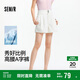 森馬（Semir）牛仔褲女寬松短褲chic百搭2025夏季高腰A字褲甜酷風(fēng)109325122001