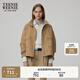 Teenie Weenie小熊外套女春季戶(hù)外酷感工裝風(fēng)潮流寬松夾克外套上衣女 卡其色 M (165)
