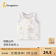 童泰（TONGTAI）寶寶背心夏季嬰兒衣服兒童護(hù)肚馬甲男童女童打底內(nèi)衣上衣竹棉 小象黃 73