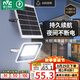 雷士（NVC）太陽能戶外照明燈室外庭院燈路燈投光燈光控遙控402lm+約25m2
