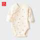 優(yōu)衣庫嬰幼兒寶寶新生兒包臀衣長(cháng)袖1件裝連體衣新款478372 478373 478374/01乳白色 70cm