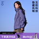 BODACHEL木蘭寬松沖鋒衣女戶(hù)外三合一外套防風(fēng)防水風(fēng)衣男秋冬加厚滑雪夾克 【男女同款】風(fēng)信紫 五防外殼 M