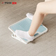 賽途辦公室腳踏板擱腳凳板人體工學(xué)可調節腳踏凳墊腳凳夏日冰川