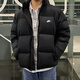 耐克（NIKE）2025冬季新款運動(dòng)服裝梭織防風(fēng)羽絨外套面包棉服加厚保暖羽絨服男 IB2976-010/新到貨/曬圖退10 2XL 【185】體重170~190斤左右