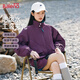 班尼路（Baleno）2025新款潮流外套女秋冬季戶(hù)外登山防雨防風(fēng)撞色立領(lǐng)夾克男女上衣