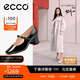 愛(ài)步（ECCO）秋冬時(shí)尚優(yōu)雅風(fēng)瑪麗珍粗跟高跟鞋 型塑290963 黑色37