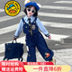 G.DUCKKIDS小黃鴨女童秋裝套裝朱迪兔子警官衣服2025新款兒童cos服裝春秋季 三件套 110 建議4~5歲【100-110cm】cm