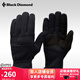 Black DiamondBD黑鉆戶外越野日常防風(fēng)抓絨手套防風(fēng)保暖內(nèi)襯手套黑色通用801748 Black M