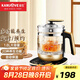 金灶（KAMJOVE）全自動(dòng)多功能可預(yù)約養(yǎng)生壺玻璃煮茶器 保溫?zé)畨鼗ú鑹刂悄芎銣貕匮喔C壺HT-590 琥珀金 1.8L