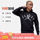 Jordan男子喬丹 字母Logo 連帽套頭衫 加絨衛(wèi)衣FD7416-010黑L