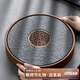 唐豐烏金石茶盤家用圓形功夫茶具托盤儲(chǔ)蓄水型小型茶臺(tái)茶海