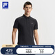 FILA 斐樂官方大滿貫POLO男子短袖25新款網(wǎng)球運(yùn)動(dòng)防曬上衣針織POLO衫