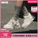MIO【李宇春同款】米奧休閑板鞋2025秋新款厚底增高5.5cm小白鞋女 白色 36 (230mm)