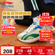 李寧童鞋兒童運動(dòng)鞋男大童大阿甘減震回彈反毛皮休閑鞋33YKCU084-17