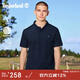 添柏嵐（Timberland）T恤男戶(hù)外運動(dòng)休閑時(shí)尚舒適透氣POLO衫上衣A24H2 深藍寶石 XL