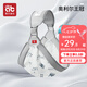 愛(ài)貝迪拉 嬰兒背帶 新生兒前抱式 寶寶外出簡(jiǎn)易橫抱小月齡出行抱娃神器 【印花款】奧利爾王冠