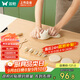 雙槍天然竹砧板切菜板無(wú)漆無(wú)蠟原竹案板大號搟面板90*53*1.7cm