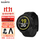 頌拓（SUUNTO）RUN馬拉松運動(dòng)腕表跑步游泳騎行心率戶(hù)外運動(dòng)智能手表男女禮物 硅膠表帶幻影黑