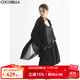 COCOBELLA松弛感穿搭輕薄遮陽(yáng)襯衫女寬松休閑氣質(zhì)襯衣SR3025C 黑色襯衫+短褲套裝FT85 L