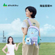 SHUKIKU樂兜兜兒童公仔雙肩包幼兒園書包小學(xué)生防潑水背包 海鹽茄紫M