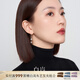 白嵐晨曦耳線(xiàn)女S925銀耳飾珍珠耳釘設計感時(shí)尚優(yōu)雅氣質(zhì)生日禮物 S925銀&淡水珍珠