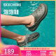 斯凱奇（Skechers）洞洞鞋男士秋季軟底泡泡涼拖鞋包頭休閑243250